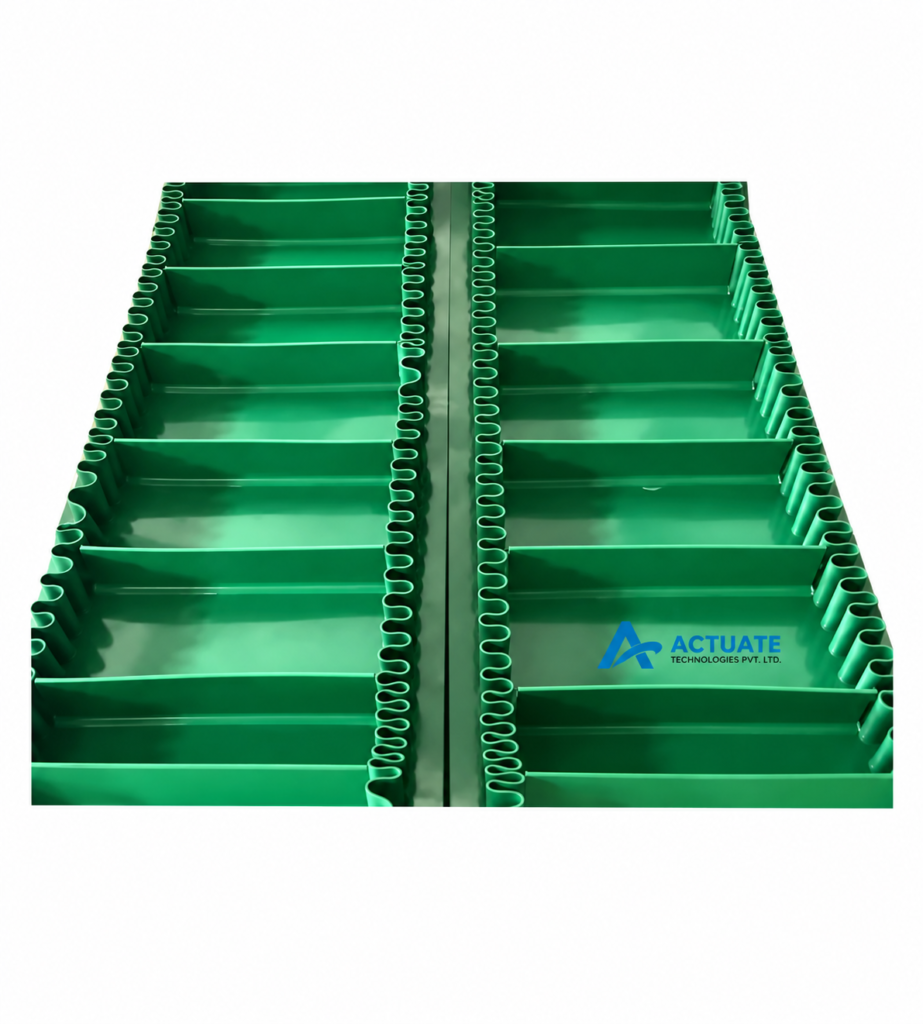 PVC Side Wall Cleated Belt by Actuate Technologies