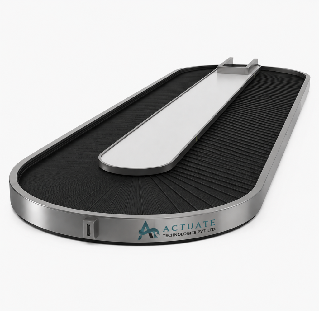 Airport Baggage Carousel Conveyor System by Actuate Technologies Pvt Ltd