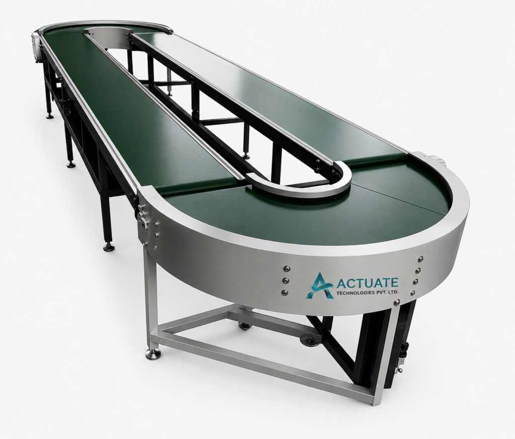 Industrial Carousel Conveyor by Actuate Technologies Pvt. Ltd. for Continuous Material Handling