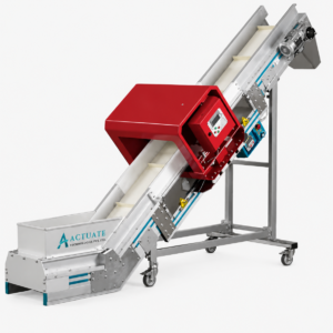 Industrial Metal Detector Conveyor by Actuate Technologies Pvt. Ltd. for Food Processing and Product Inspection