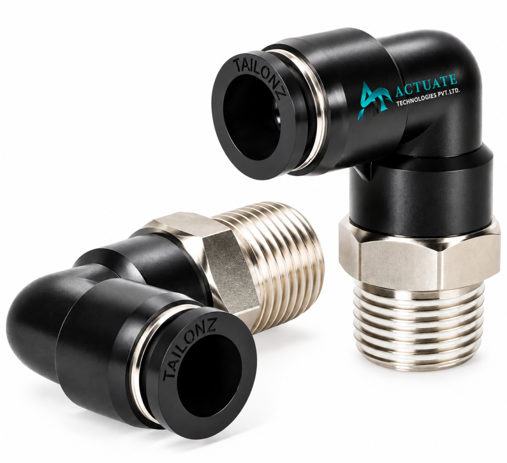 Pneumatic Push-to-Connect Fittings for Compressed Air Systems