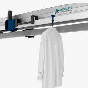 Industrial Overhead Conveyor System by Actuate Technologies Pvt. Ltd. for Garment and Material Handling