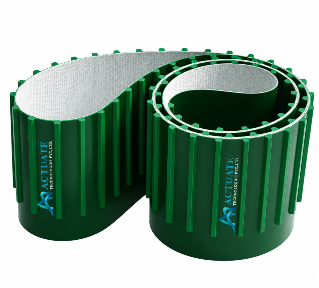 Fruit Sorting Conveyor Belt with Green Modular Belt by Actuate Technologies